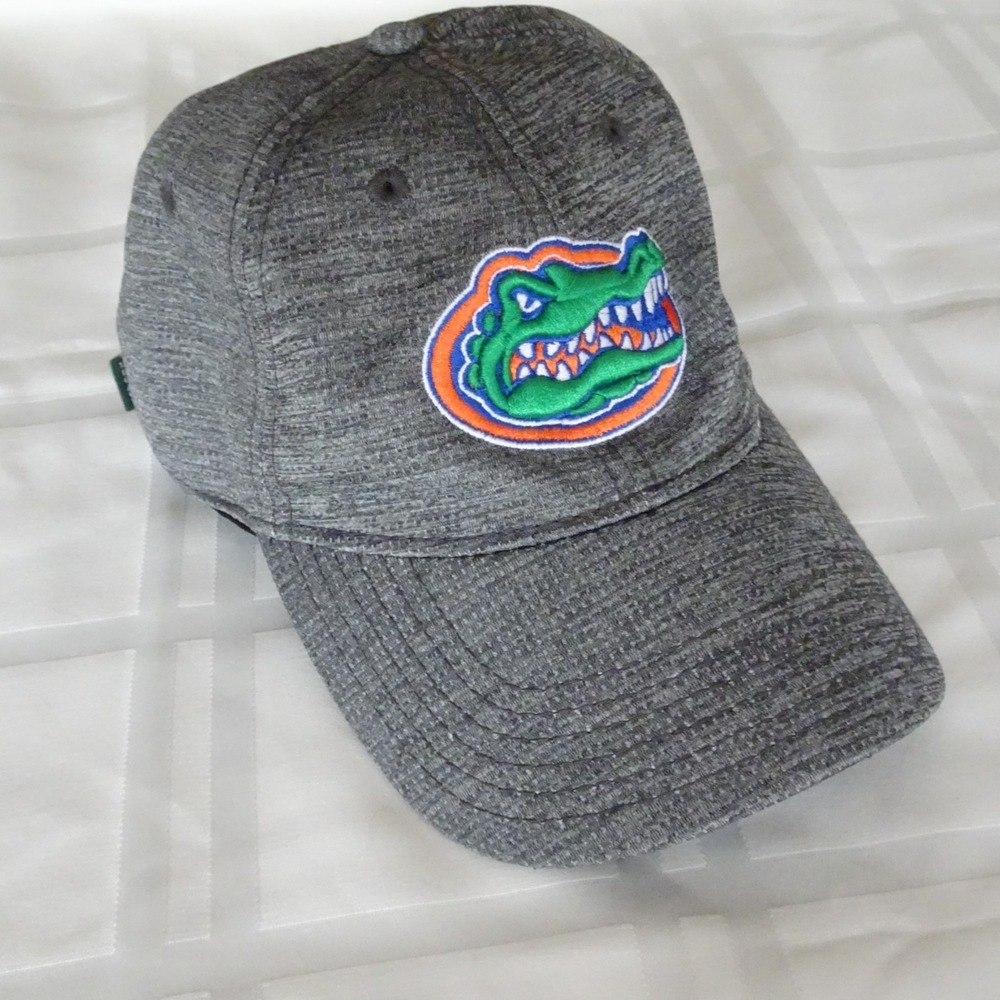Vintage Legacy Athletic Florida Gators hat. Adjustable, Embroidered logo.